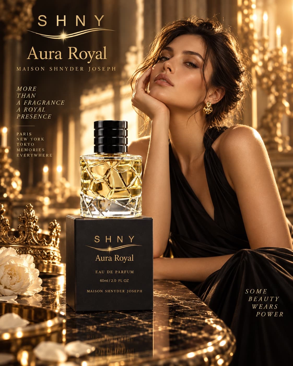 Aura Royal campaign visual
