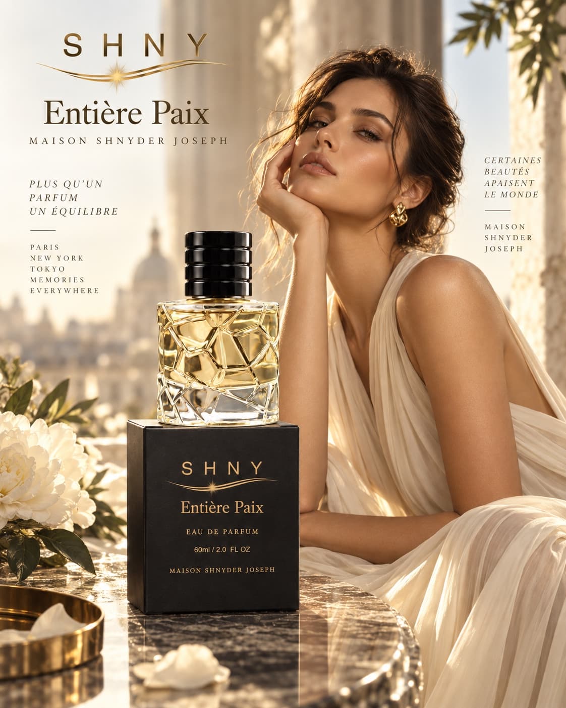 Entière Paix campaign visual